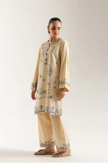 ETHNC  - EMBROIDERED SUIT 2 PIECE